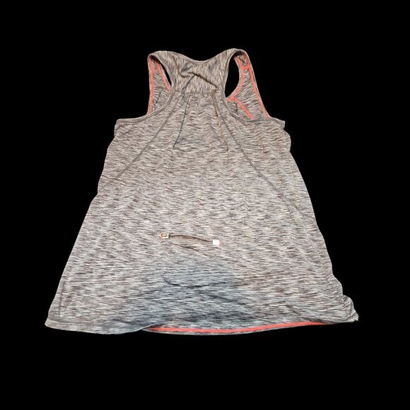 Tangerine Gray Racerback Active Tank Top – Size XL - Picture 3 of 3
